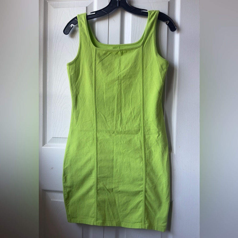 Wild Fable Lime Green Mini Dress
